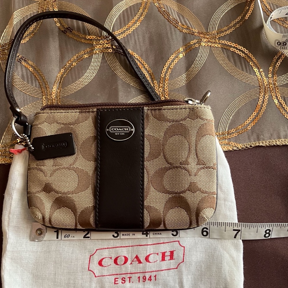 Authentic Coach Wristlet